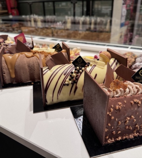 Bûches pâtissières