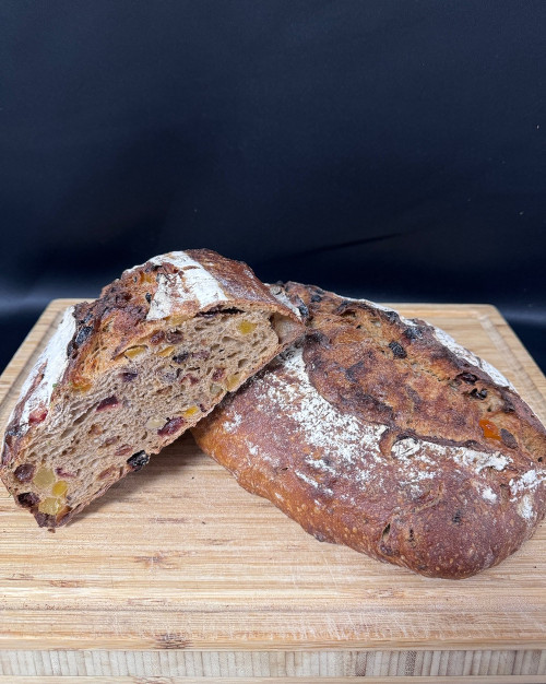 Tourte de meule aux fruits